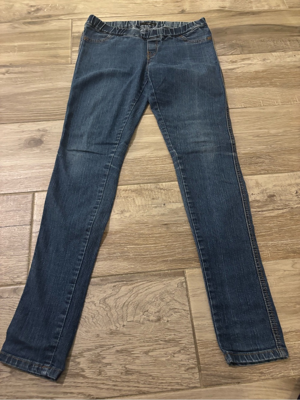 Kids Dark Blue Stretch Denim Jeans girls size 8